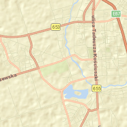 Suwałki Street Map