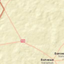 Valozhyn Street Map