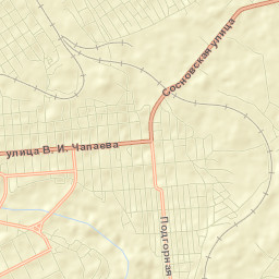 Troitsk Street Map