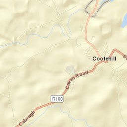 Cootehill Street Map