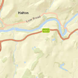 Low Road, Caton, Lancaster, Lancashire Street Map