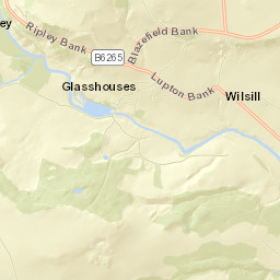 Lupton Bank, Harrogate, North Yorkshire HG3 Street Map