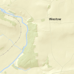 Westow, Post Office (SE-bound), York, North Yorkshire YO60, U Street Map