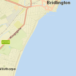 Bridlington Street Map