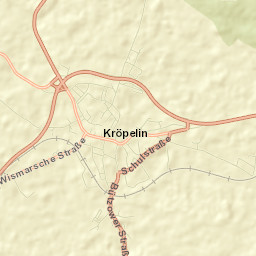 Kröpelin Street Map