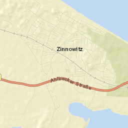 Ostseebad Zinnowitz Street Map