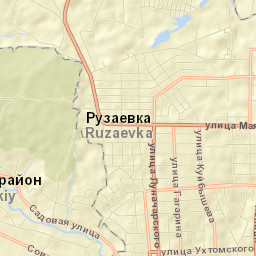 Ruzayevka Street Map