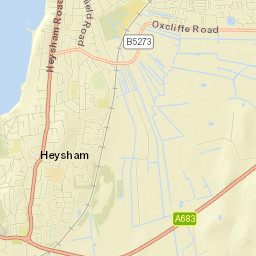 Heysham Street Map