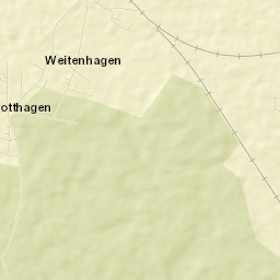 Weitenhagen Street Map