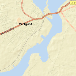 Wolgast Street Map