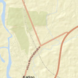 Karlino Street Map