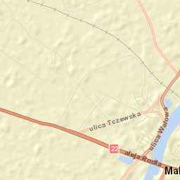Malbork Street Map