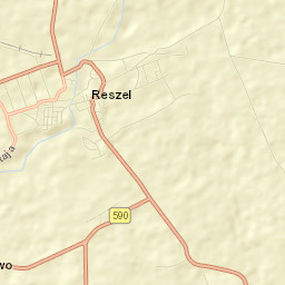 Reszel Street Map