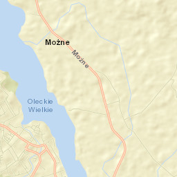 Olecko Street Map