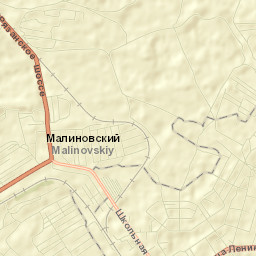 Severo-Zadonsk Street Map