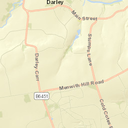 Moorcock Lane, Harrogate, North Yorkshire Street Map