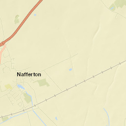 Nafferton Street Map