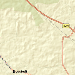 Boostedt Street Map