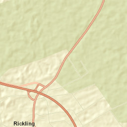 Rickling Street Map