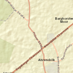 Ahrensbök Street Map