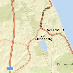 Scharbeutz Street Map