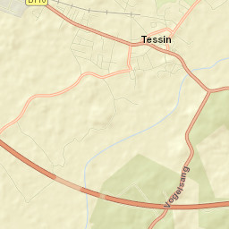 Tessin Street Map