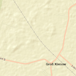 Groß Kiesow Street Map