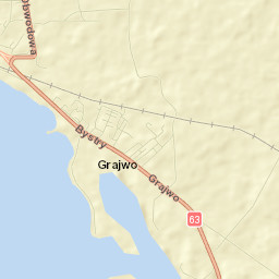 Powiat giżycki Street Map