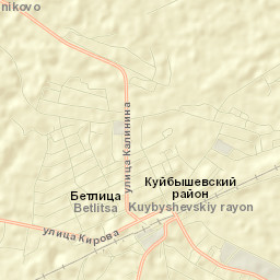 Betlitsa Street Map