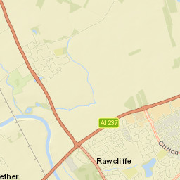 A1237, York YO30, UK Street Map