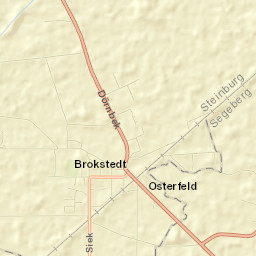 Brokstedt Street Map