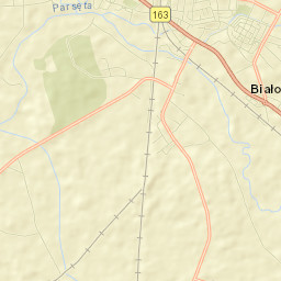 Białogard Street Map