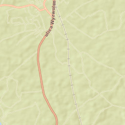 Dziemiany Street Map