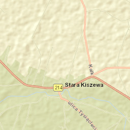 Stara Kiszewa Street Map