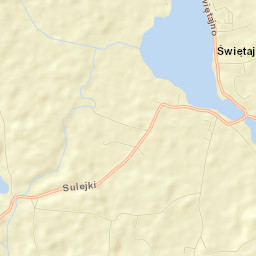 Swiętajno Street Map