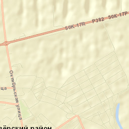 Krasnozërskoye Street Map
