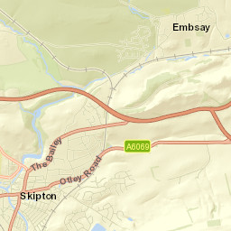 57 Brackenley Lane, Embsay, Skipton Street Map