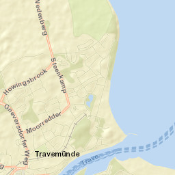 Travemünde Street Map