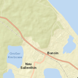 Seebad Bansin Street Map