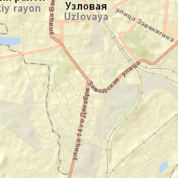 Uzlovaya Street Map