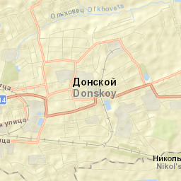 Donskoy Street Map