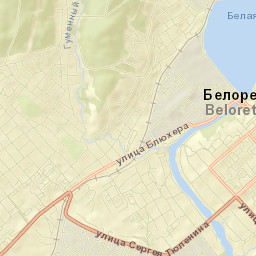 Beloretsk Street Map