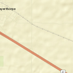 Mayerthorpe Street Map