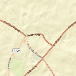 Swinford Street Map