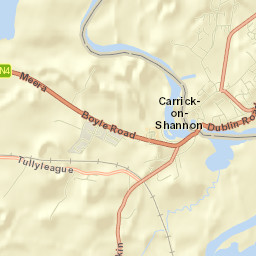 Carrick-on-Shannon Street Map