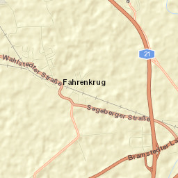 Fahrenkrug Street Map