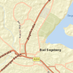 Bad Segeberg Street Map