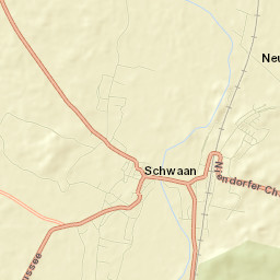 Schwaan Street Map