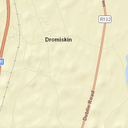 Dromiskin Street Map
