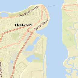 Fleetwood Street Map